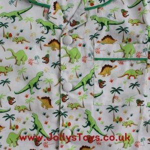 Traditional Cotton Dinosaur Pyjamas